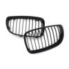 Rhyming Car Nierengrill Dual Single Slat Black Sport Racing Grille für BMW 1er E81 E82 E87 E88 2008–2013 Auto