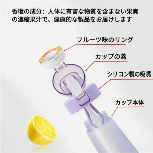 GUVC Air Up Water Bottle, 650ml, Taste-Changing Air Up Water Bottle, Nose Drinking Water Bottle with 19 Flavor Pods, Gradient Design, Fruit Fragrance,