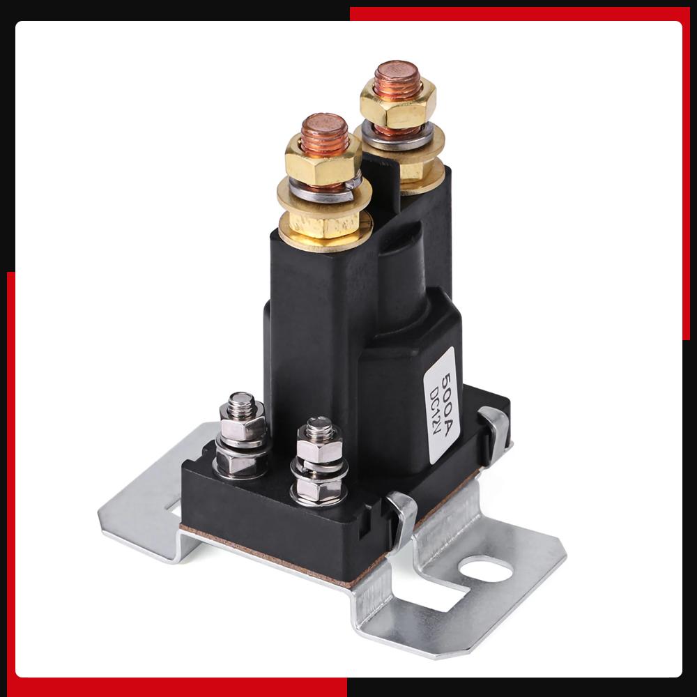 500A DC 12V SPST Auto Start Contactor Heavy Current Relay High Current Starter Relay Tools