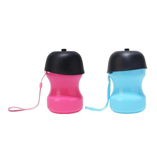 Kelímek na vodu pro domácí mazlíčky Nepropustné silikonové těsnění Přenosná skládací cestovní miska Snadno se čistí Miska pro pomalé krmení Láhev na vodu pro psy