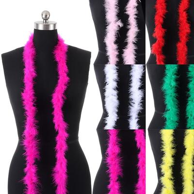 Apparel Fabric Feather Boa Strip Feathers Cosplay Party Decoration Fluffy Garment Accessories Prom Party Wedding Supplies