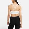 Nike Swoosh Luxe Medium Support Sports Bra Women Underwear White CJ0545-121