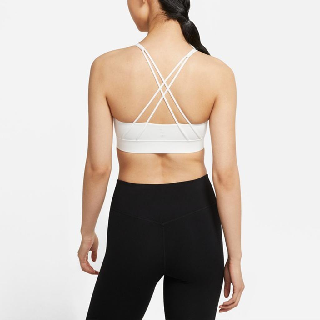 Nike Swoosh Luxe Medium Support Sports Bra Women Underwear White CJ0545-121