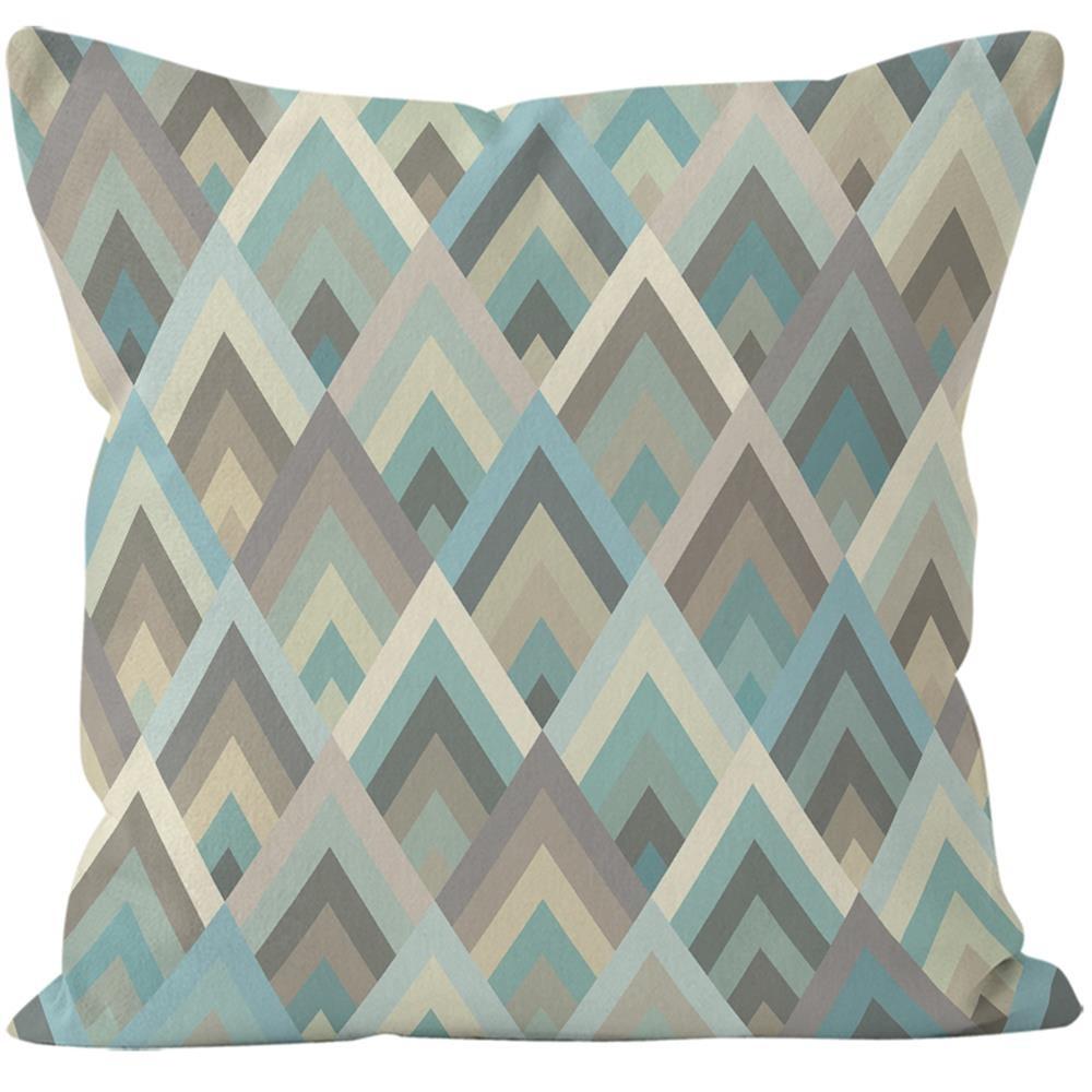 Simple Geometric Retro Pillowcase Dormitory Decoration Office Living Room Home Pillowcase