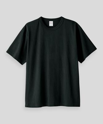 Peulinteuseuta 16-Count Oe High Grade Rib Binding Short Sleeve T-Shirt - Black