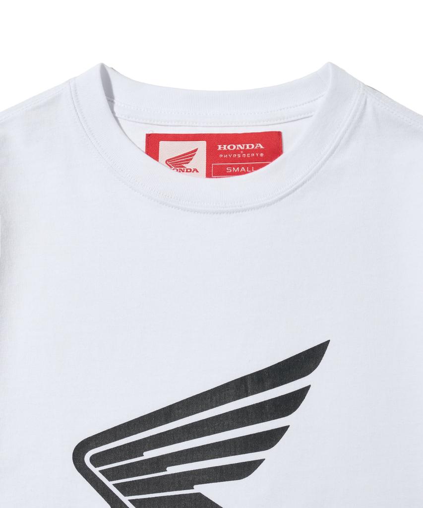 PHYPS MOTORCYCLE Womens Wing Collect Logo Short Sleeve White