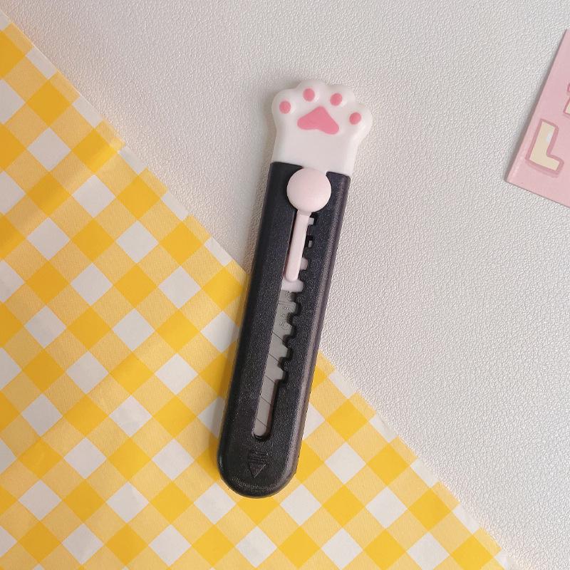 Compact Cartoon Utility Knife - Mini Unboxing & Letter Opener for Students and Office Use