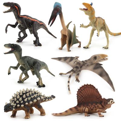 Model Zwierzęcy Model Świata Dinozaurów Zabawka Symulacja Dinozaura Hatzgo Pterozaur Welociraptor