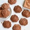 Ausstechformen Stempel Keksformen Sets Bäckerei Prägung Lebkuchen Marzipan Einsätze Blume Rose Backen Themenpartys Ostern