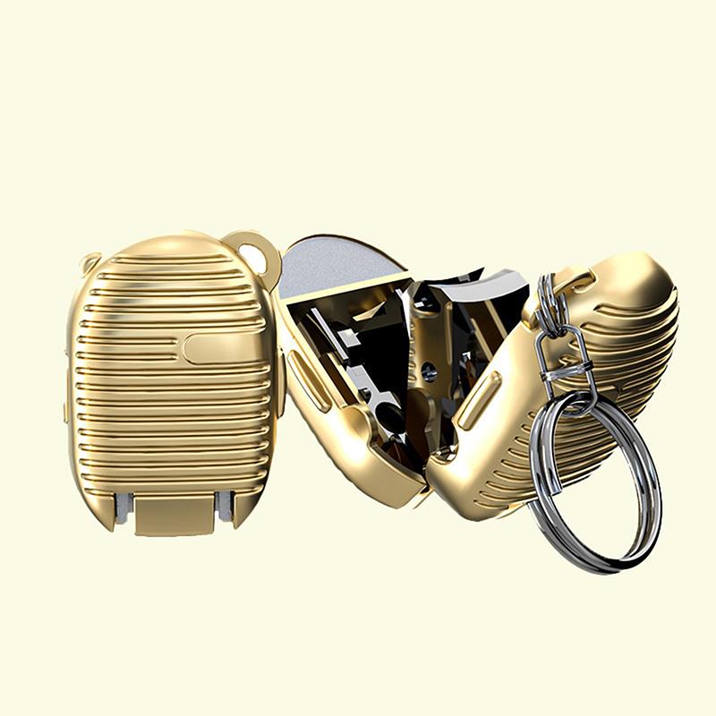 

Креативные мини-кусачки для ногтей из острой нержавеющей стали, складные кусачки для ногтей, высококачественные кусачки для ногтей, портативные маникюрные инструменты, брелок для ключей