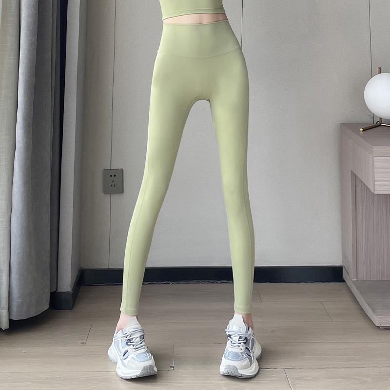 

Женские фитнес-леггинсы Love Dream Bird: Бесшовные, Подтягивающие бедра, Ощущение обнаженности, Идеально для йоги и спорта S