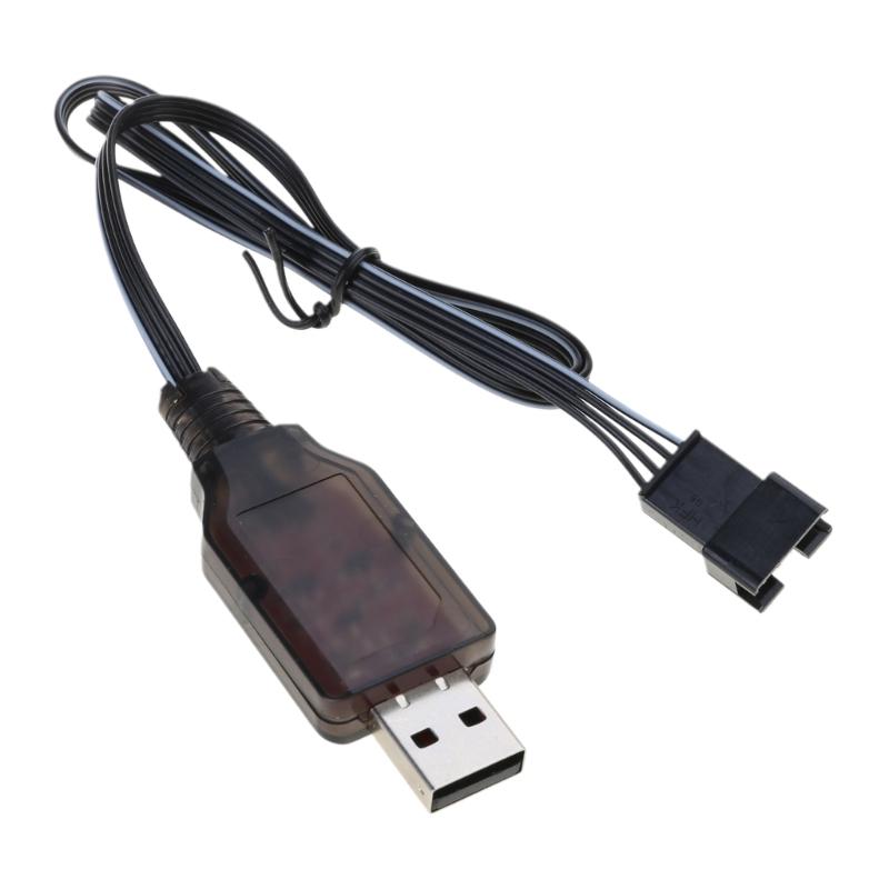 SM4P Plug Lithium Battery Charger 2 Group 3.7V Charging Cable Cord for DE36W DE65 HM202 EC08 EC16 Car Black