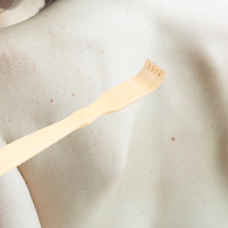 Roller Stick Backscratcher Durable Bamboo Massager Back Scratcher