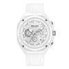 Megir Fashion Sport Watches for Men Silicone Strap Waterproof Military Quartz Chronograph Clock Man Wristwatch with Date 24-hour 8118
