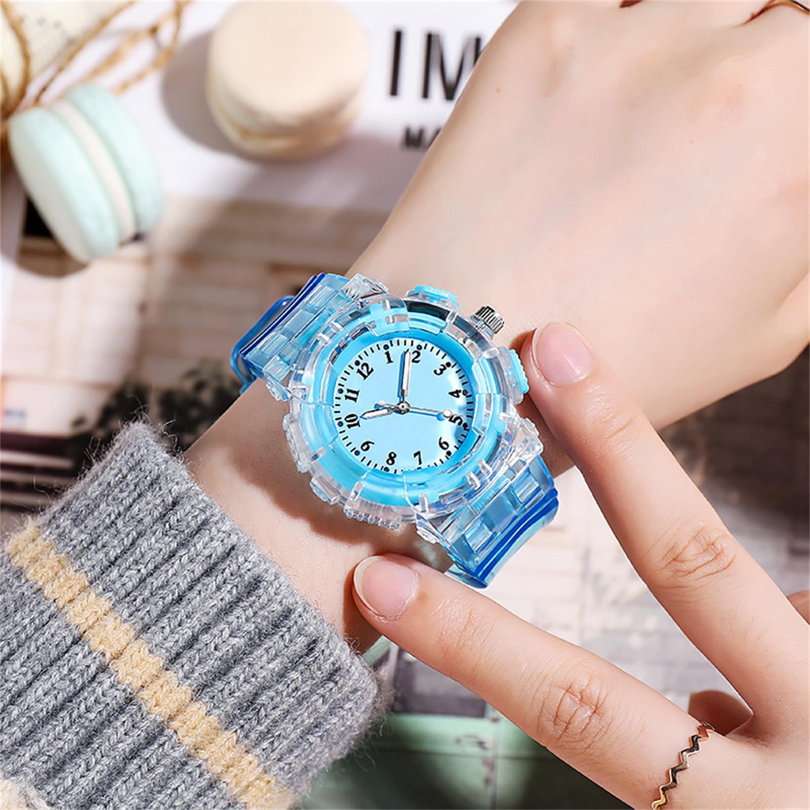 

Мужские водонепроницаемые светящиеся наручные часы-будильник для бега One Size