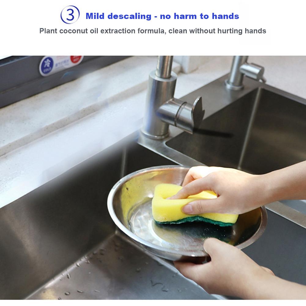 Heavy Duty Degreasing Powder Kitchen Cleaner Concentrated Oil Stain Remover for Range Hood Stove Cookware Home Cleaning Agent