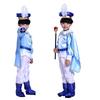 Halloween Children's King Show Costume Show Children's Luxury Prince, Princess Suit with Cape