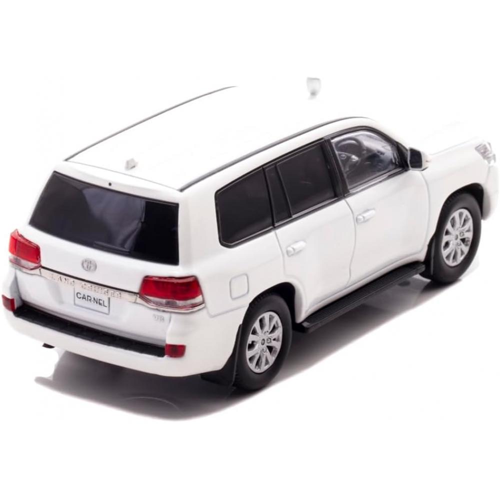 Hiko7 Diecast 2015 White Pearl Crystal Shine Toyota Land Cruiser Ax G Selection