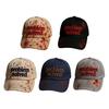 Dark Blood Stain Print Baseball Hat Unisex Sun Protection Wide Brim Baseball Hat Halloween Party Costume Accessory