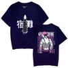 Jujutsu Kaisen Printed Men's T-shirt Unisex Casual Fashion Street Harajuku Style Short-sleeved Tops T-shirt