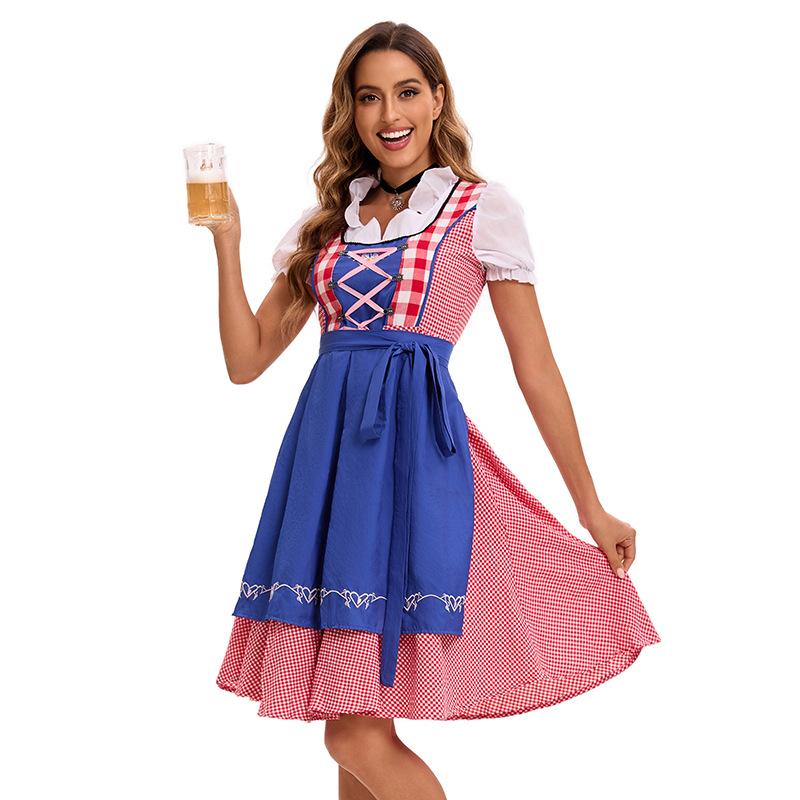 Adult Ladies German Munich Beer Suit Badalia National Stage Performance Suit Dress Set