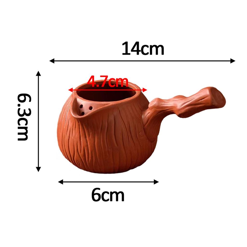 Ceramic Teapot Infuser for Loose Leaf Tea with Heat-resistant Handle