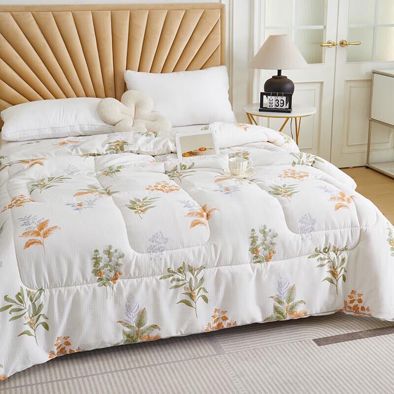 BGM-BX243 Antibacterial Anti-mite Jacquard Fiber Quilt