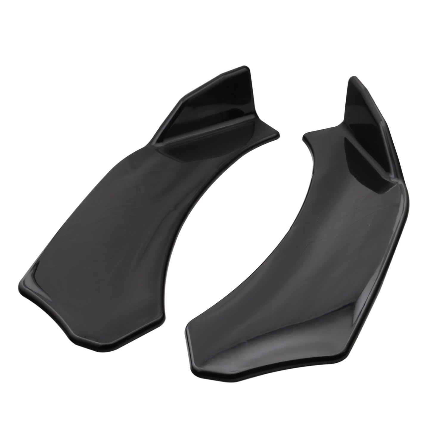 

Honda Civic Type R 6th Generation FL5 Model Front Bumper Lip Spoiler 2 Piece One size чёрный