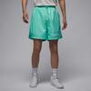 Jordan Essentials Alphabet Drawstring Mid-Waist Versatile Sports Shorts Men Bottoms Rising-Emerald FQ4566-349