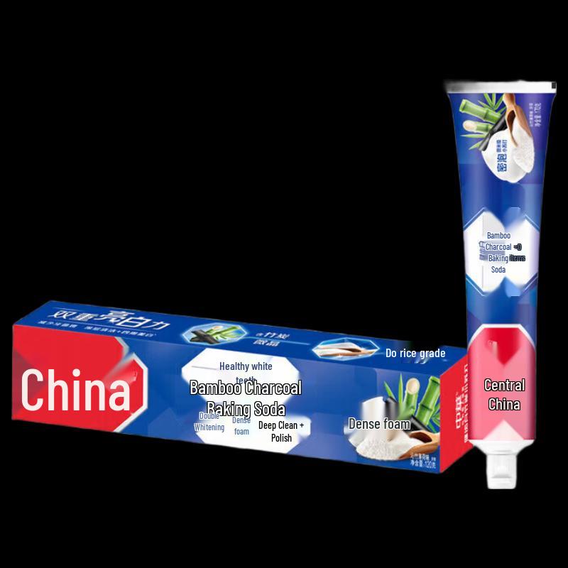 Zhonghua Bamboo Charcoal Baking Soda Toothpaste