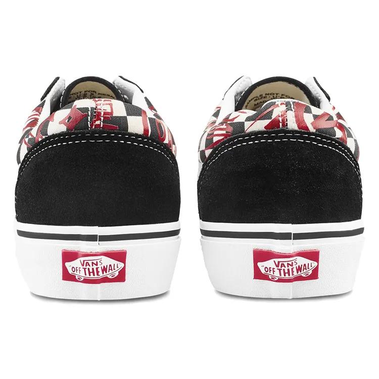 Vans Style 36 'Checkerboard Red' (Unisex) Black / White / Red Skate Shoes VN0A3DZ31IW
