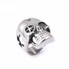Nerezové prsteny vikingské lebky pro muže US velikost #8-12 Punkové motorkářské prsteny Velkoobchod halloweenských šperků