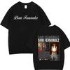 Rapper Dani Fernandez Album Tour 2026 Graphics Tshirt Men Women Hiphop Tees Loose Casual Oversized Cotton Tshirts Streetwear