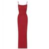 Skims Kardashian Yi Mengling same Spice Girl Threaded Suspender Dress Women's Halter Skinny Hip Wrap Long Skirt