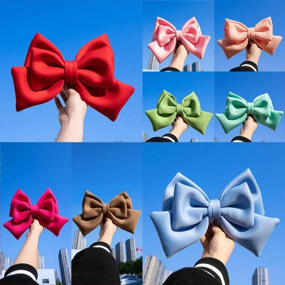Vehicle Decoration Motorcycle Rear Seat Bow Universal Electric Bicycle Bowknot  Cycling