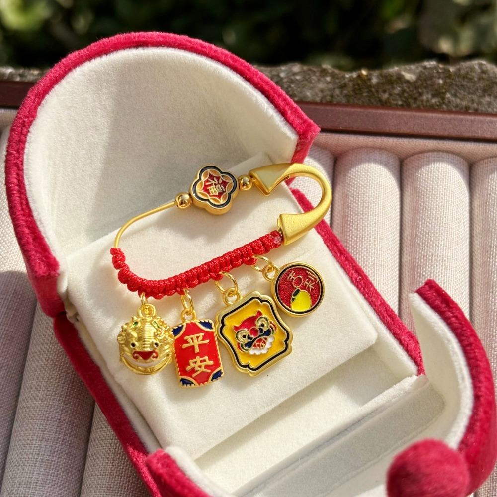 Horse Year Zodiac Brooch Pendant Best Wishes Guardian Brooch Lucky Lucky Pins  Pregnant Women