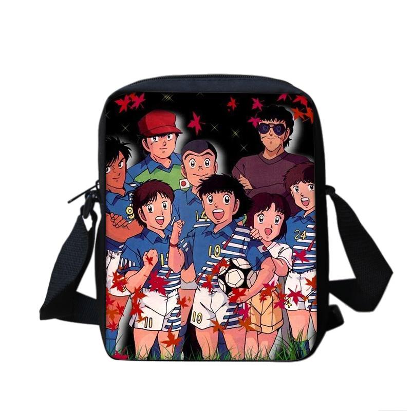 Captain Tsubasa  multifunctional large capacity shoulder bag, the perfect gift for boys and girls on school birthdays