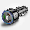 90W Car Charger PD QC3.0 USB Type-C Fast Charging Car Phone Adapter In Car for iPhone 14 15 Pro/Max Samsung Huawei Xiaomi