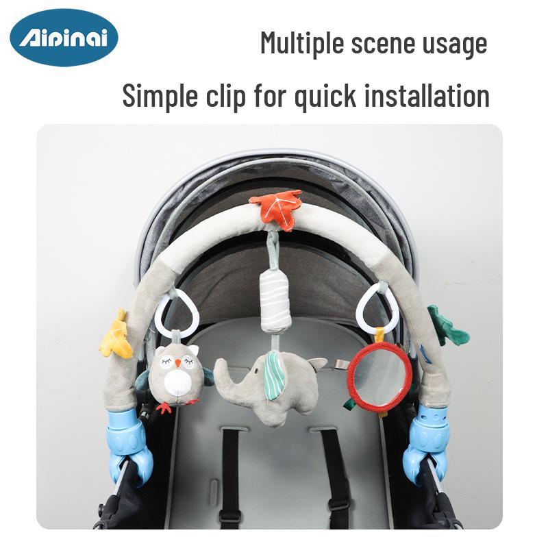 Aipinqi Nordic Baby Stroller Plush Hanging Toy, Crib & Car Clip Ornament