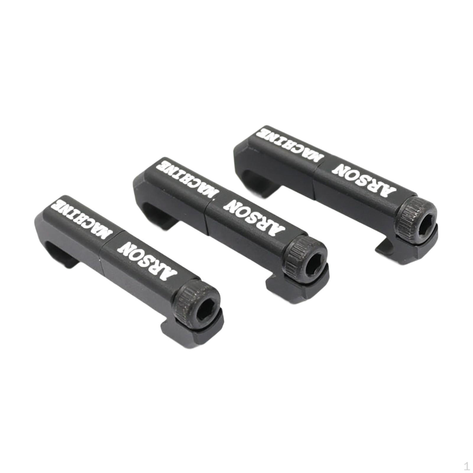 

3Pcs Flashlight Pressure Switch Cable Guides Practical Wire Management Clips