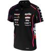 Quick-Dry Polo Shirt Motorcycle Racing Team Riding Gear Downhill Cycling Tee