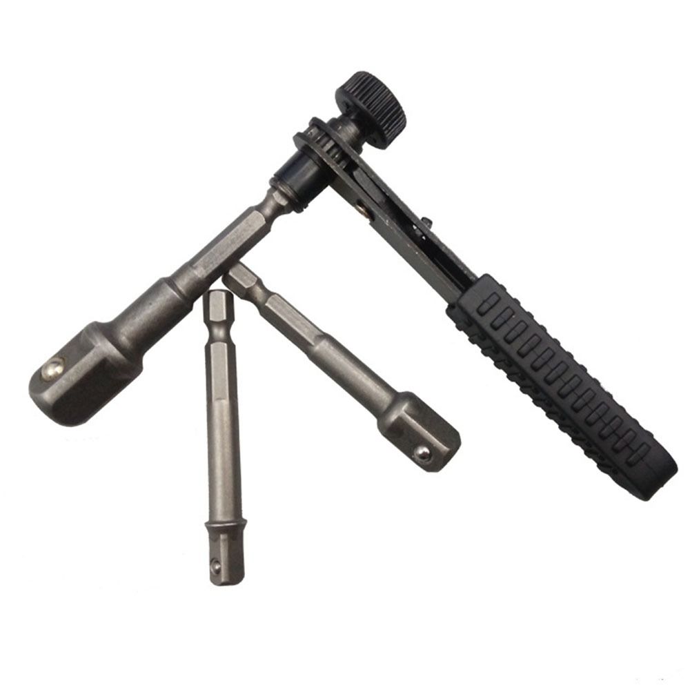 Bit Set Hand Tools Repair Tool Ratchet Wrenchs Tools for Nut Socket Nut Driver 1/4" Socket Wrench