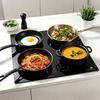 Table De Cuisson a Induction - CONTINENTAL EDISON - 4 Foyers Dont 1 Zone Flex - L59 X P52 Cm - CETI4ZFLEXB2