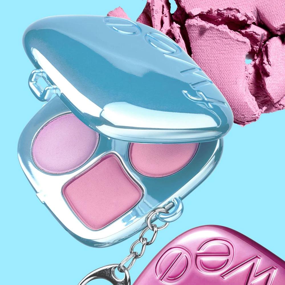 Pew Pocket Cheek Palette (4 Colors) CP01 Pink & Soda