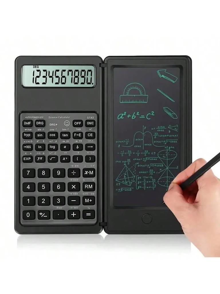 Calculator Handwriting Pad Learning Office Folding LCD Calculator Function Scientific