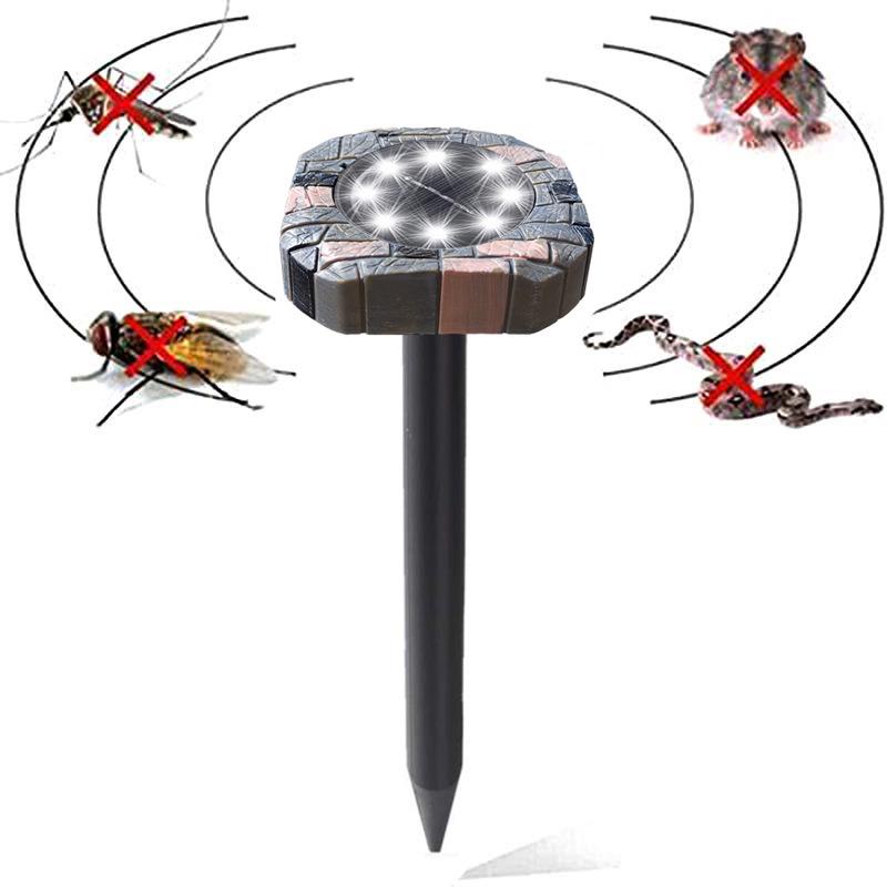 LED Solar Snake and Mouse Repeller