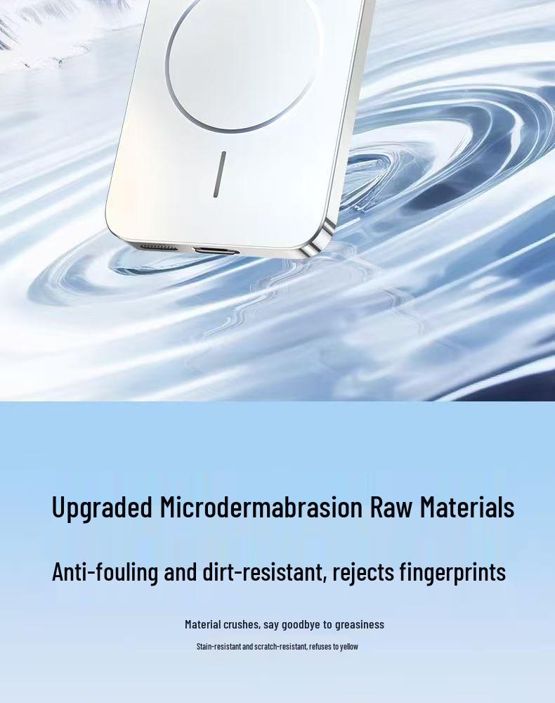 VIVOX300Pro Magnetic Frosted Case with Electroplated Laser Lens, Drop-Proof Full Coverage.