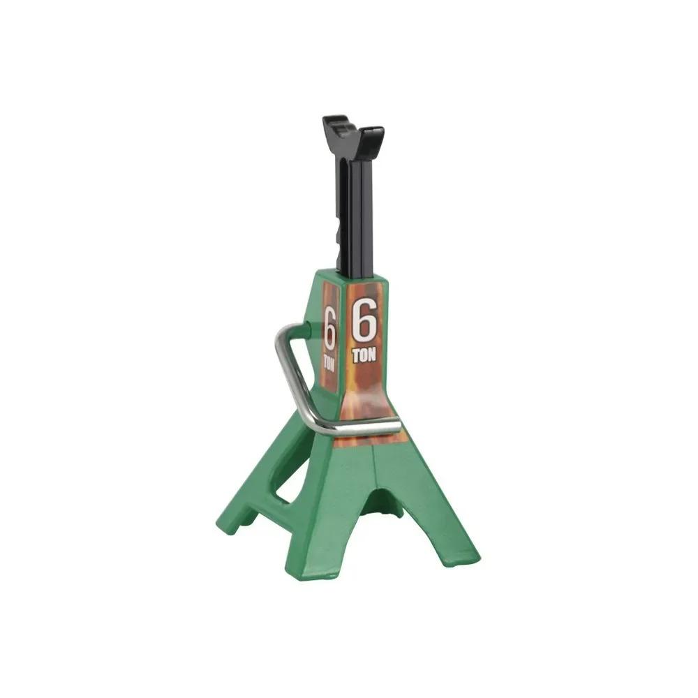 1/10 Metal Height Adjustable 3T 6T Jack Repair Stand Decoration Tool for RC Crawler Axial SCX10 TRX6 TRX4 CC01 D90 D110