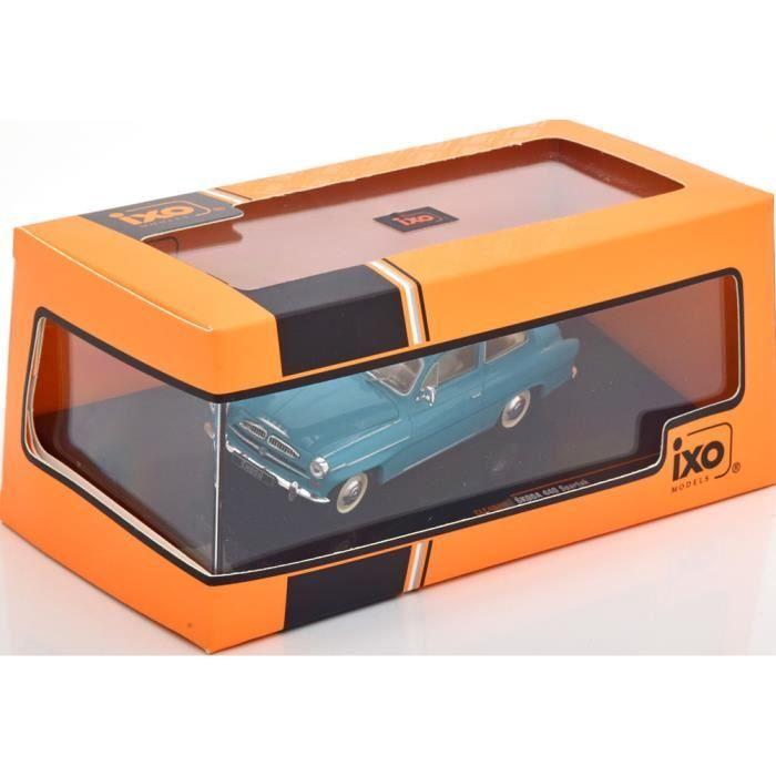 Voiture Jouet - IXO MODELS - Skoda 440 Spartak 1955 - Turquoise - Métal