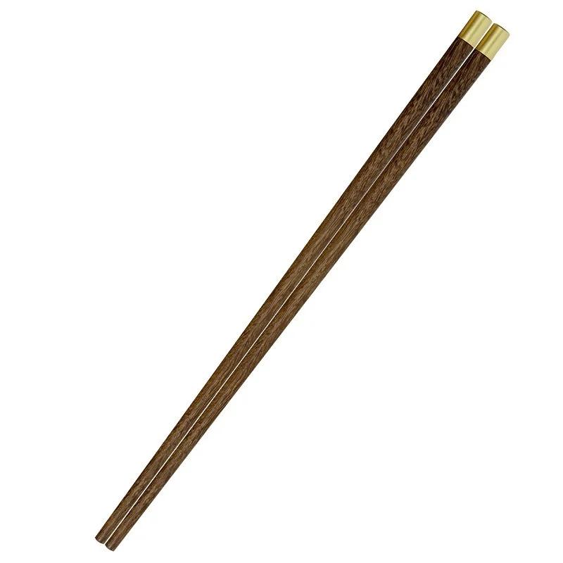 High-grade Wooden Chopsticks Wax-free and Unlacquered Round Wood Household or Gift Chinese Style Chopsticks Kitchen Tableware